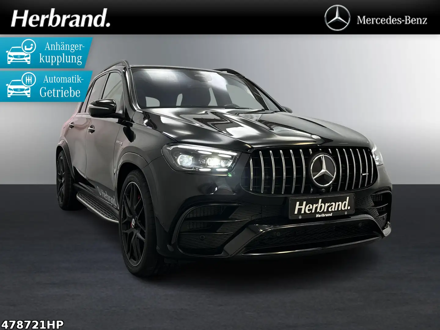 Mercedes-Benz GLE 63 AMG S 4MATIC+ +NIGHT+CARBON+AHK+HUD+PANO+ Noir - 2
