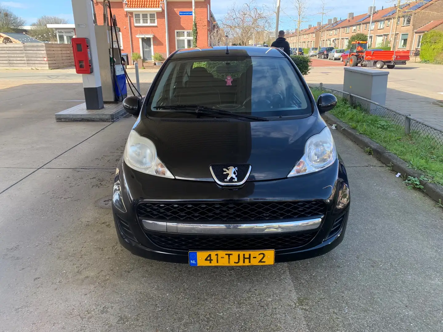 Peugeot 107 1.0-12V XS AIRCO-5 DEURS-ELEKT.RAMEN Чорний - 2