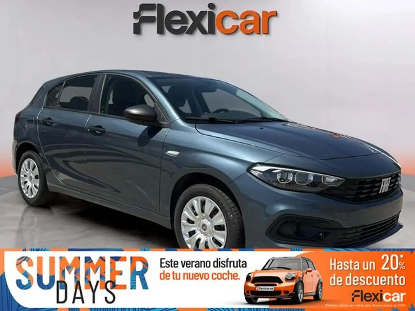 Fiat Tipo HB+1.5+Hybrid+97kW+%28130CV%29+DCT Gris - 1