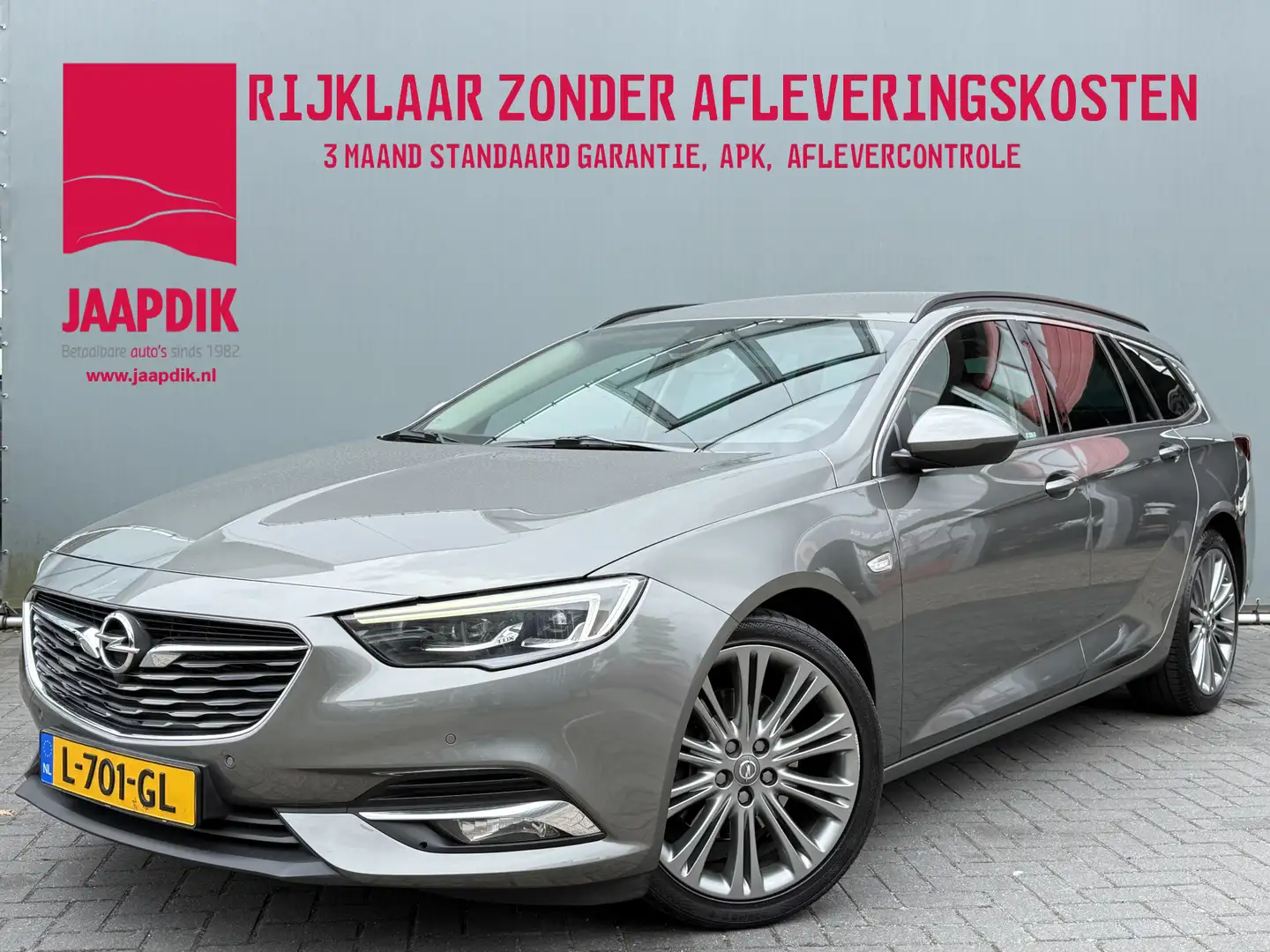 Opel Insignia Sports Tourer BWJ 2018 1.5 165 PK Turbo Business E Gris - 1