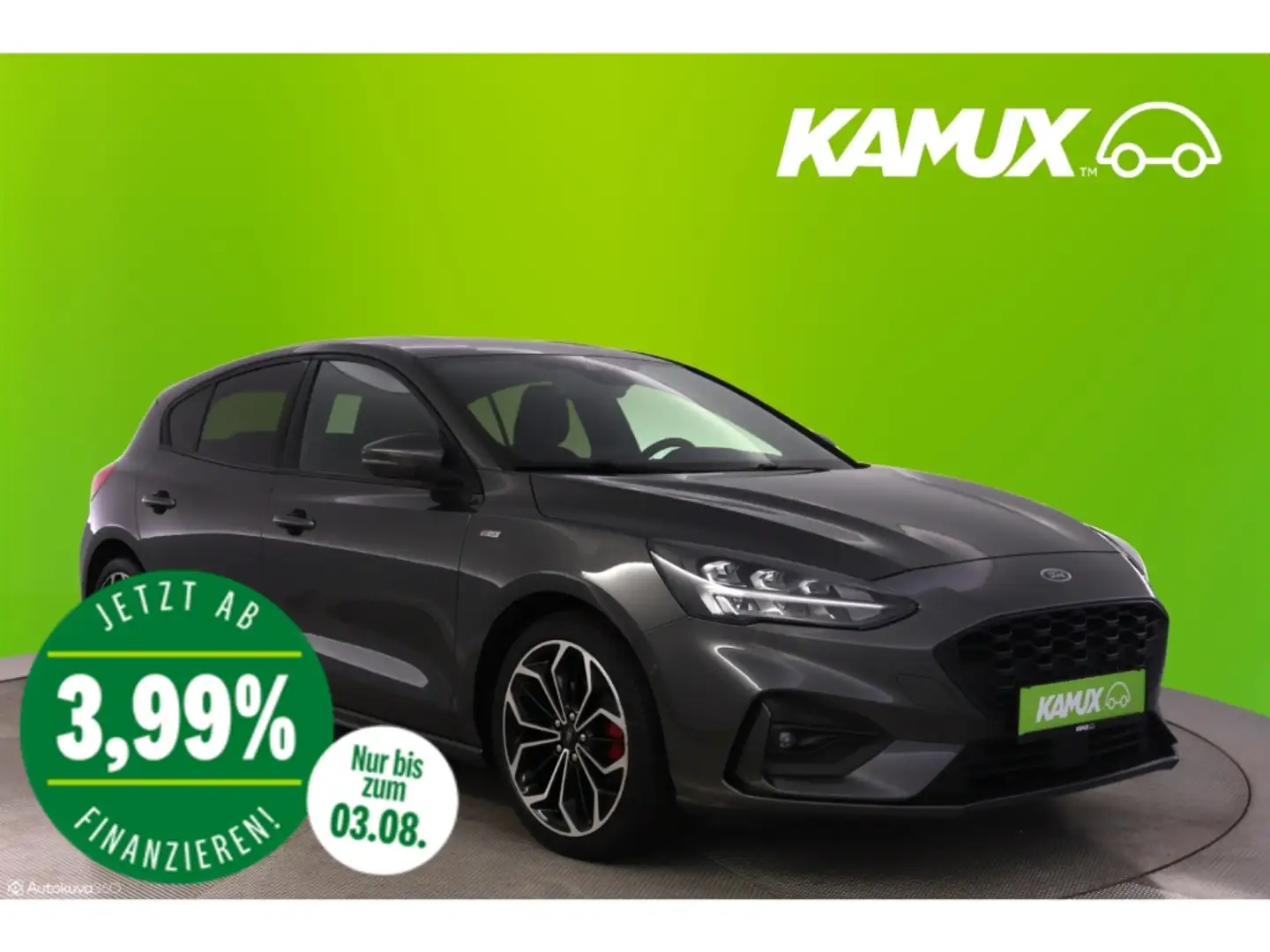 Ford Focus 1.5EB Aut.ST-Line X+LED+NAVI+VIRTUAL+B&O Grijs - 1