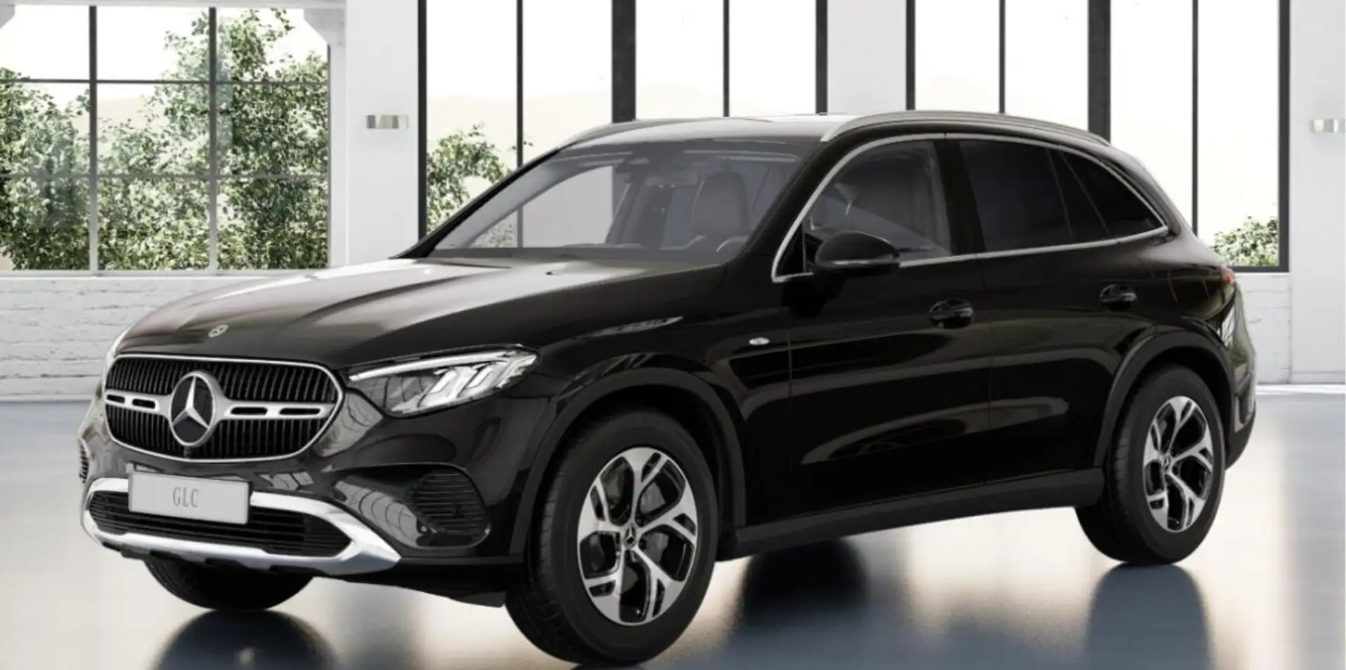 Mercedes-Benz GLC 300 e 4MATIC mit EQ Hybrid Technologie Schwarz - 1