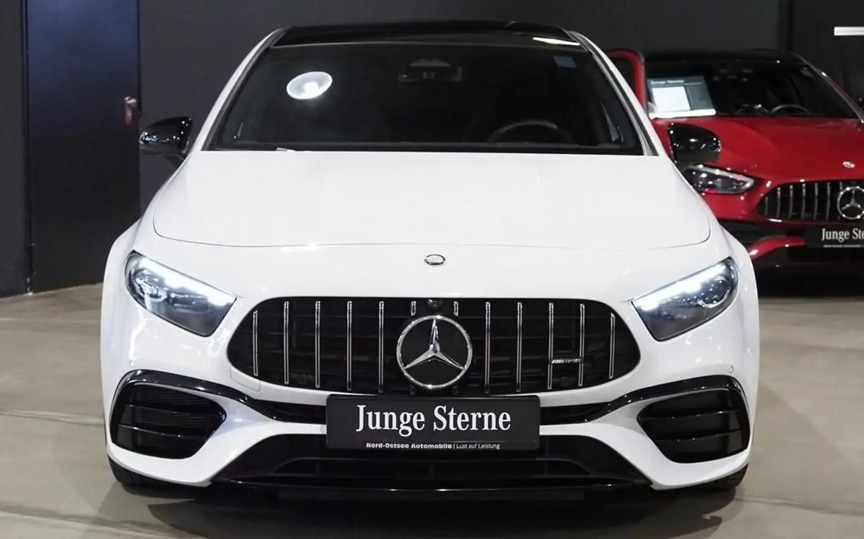 Mercedes-Benz A 45 AMG S Line Premium Plus 4matic+ auto TETTO/360*/LUCI Bianco - 2