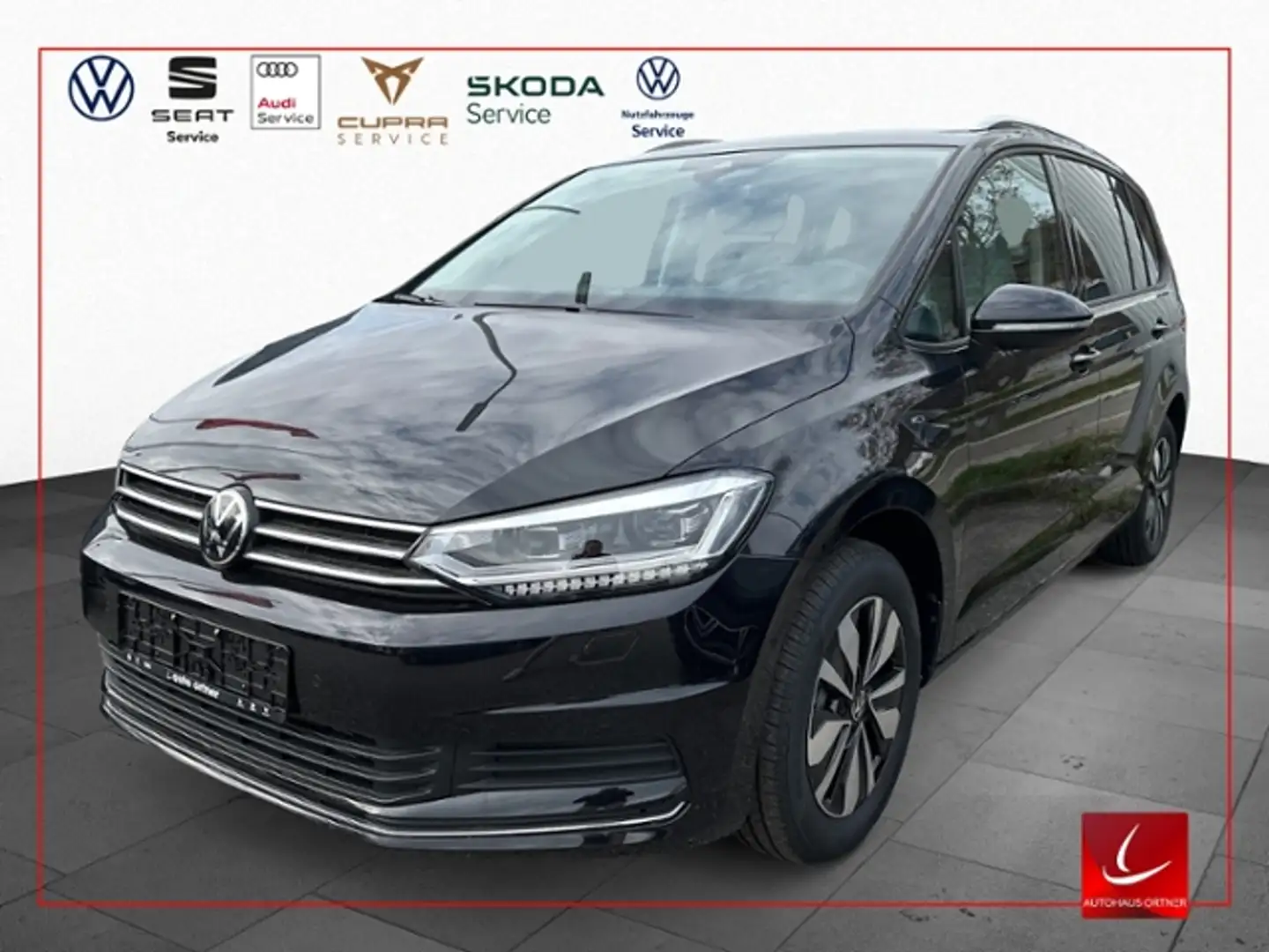 Volkswagen Touran 1,5 TSI DSG MOVE 7-SITZER LED DYNAUDIO AHK KAMERA Zwart - 1