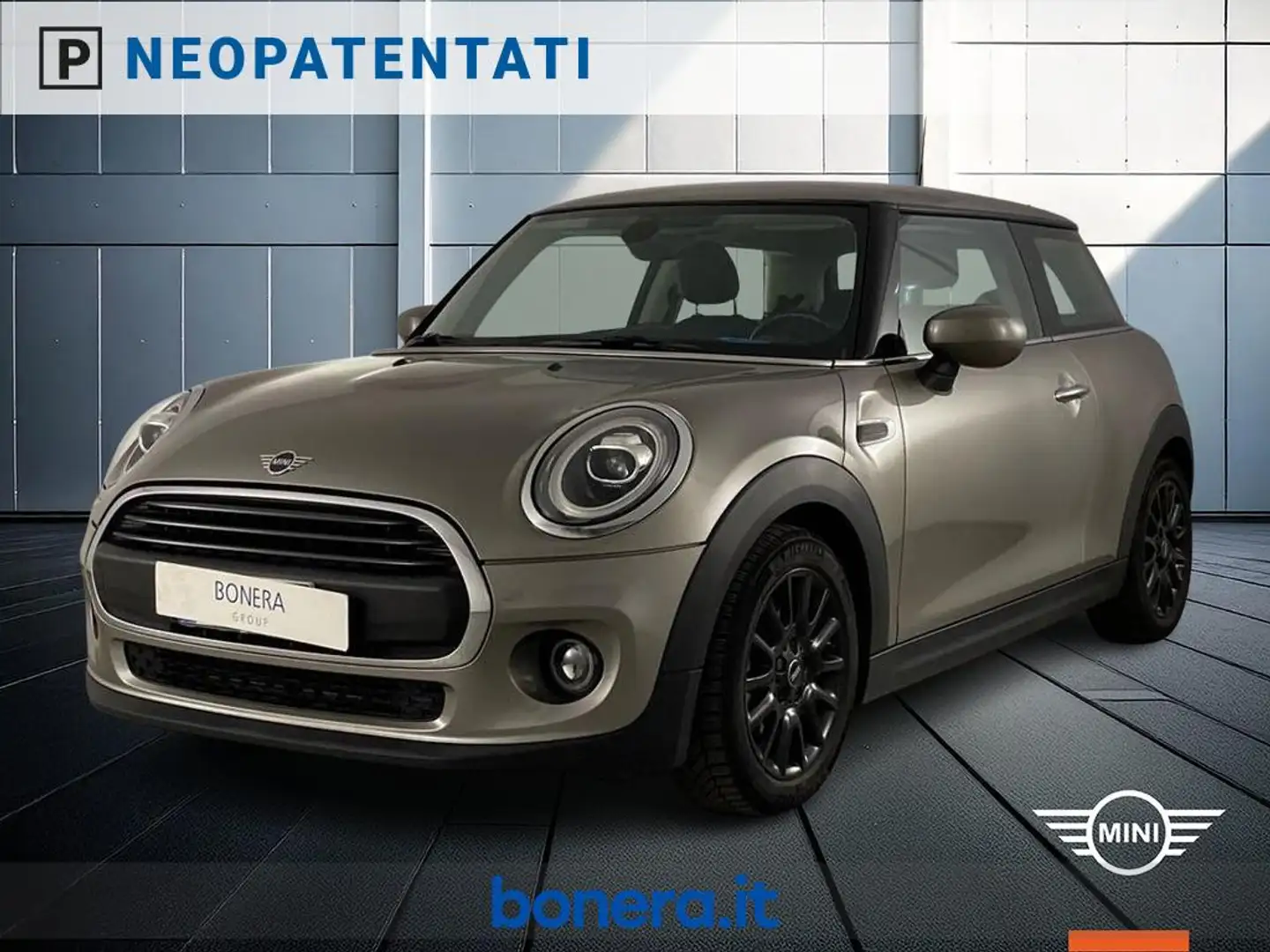 MINI One 1.5 TwinPower Turbo One DCT Gris - 1