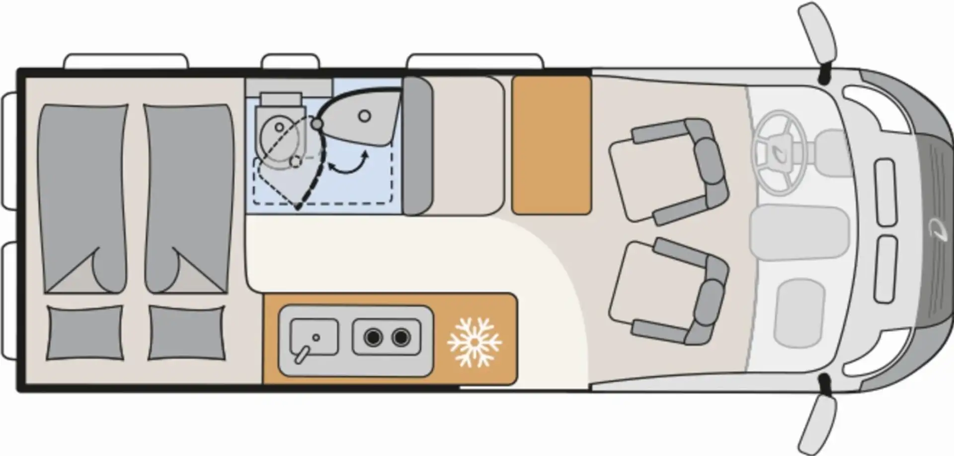Dethleffs Globetrail Advantage 600 DS Fiat - 2
