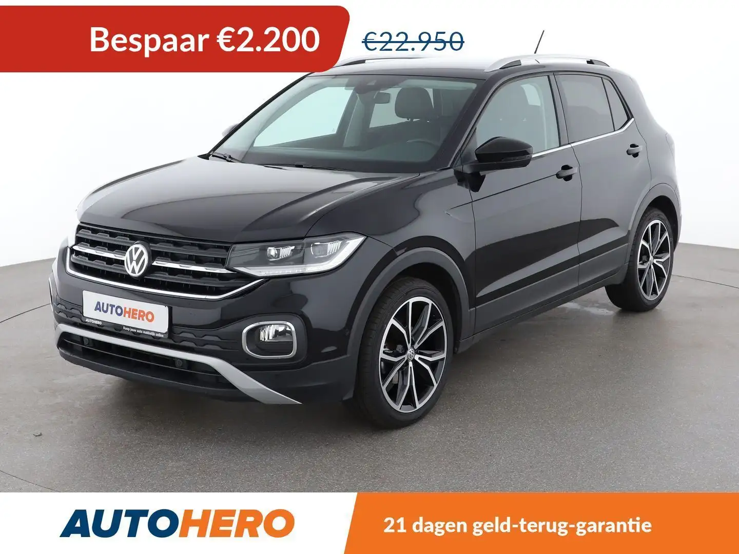 Volkswagen T-Cross 1.0 TSI Style Zwart - 1