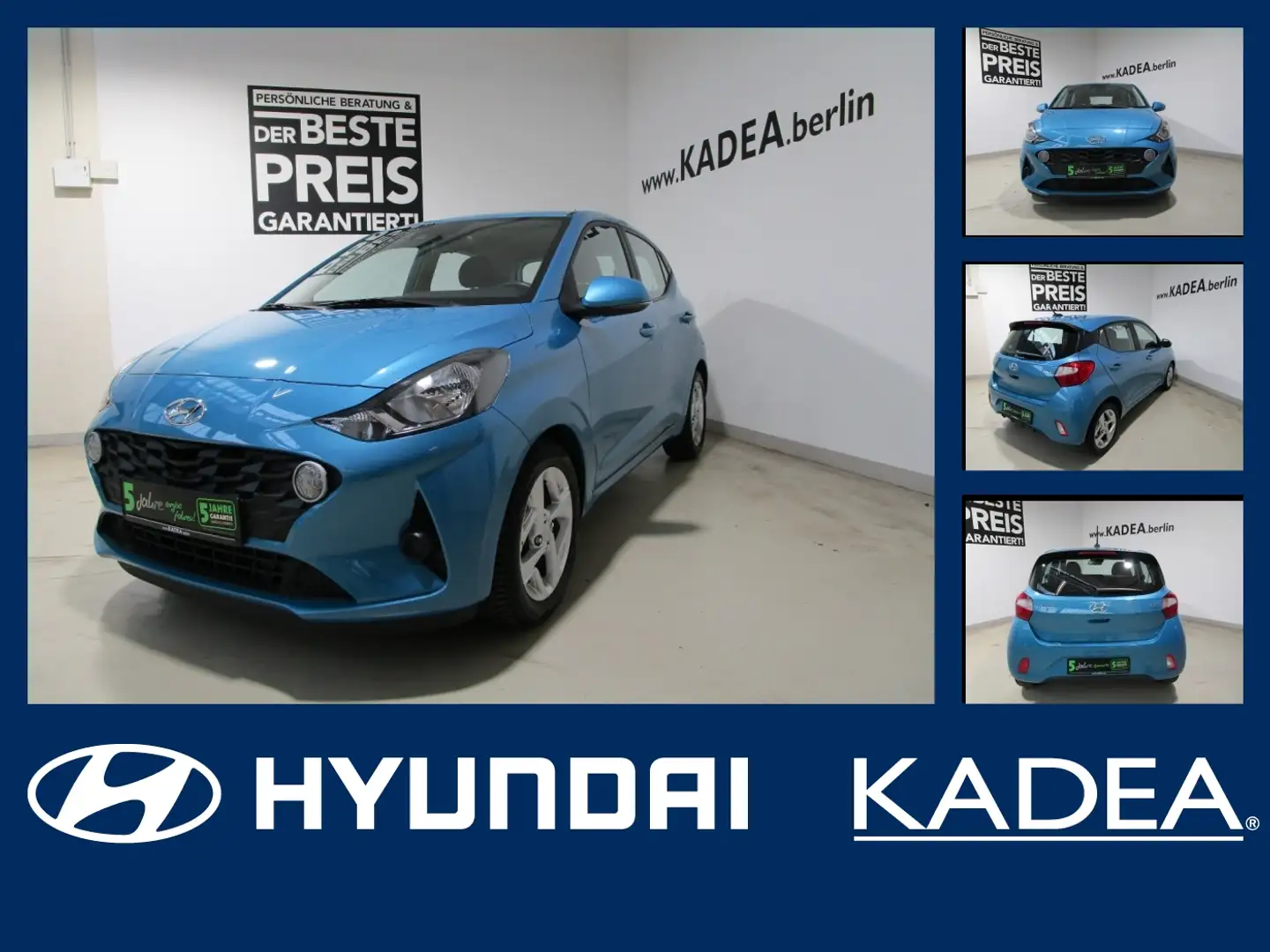 Hyundai i10 1.2 PDC,SpurH,Lenk+Sitzhzg.,CarPlay, - 1