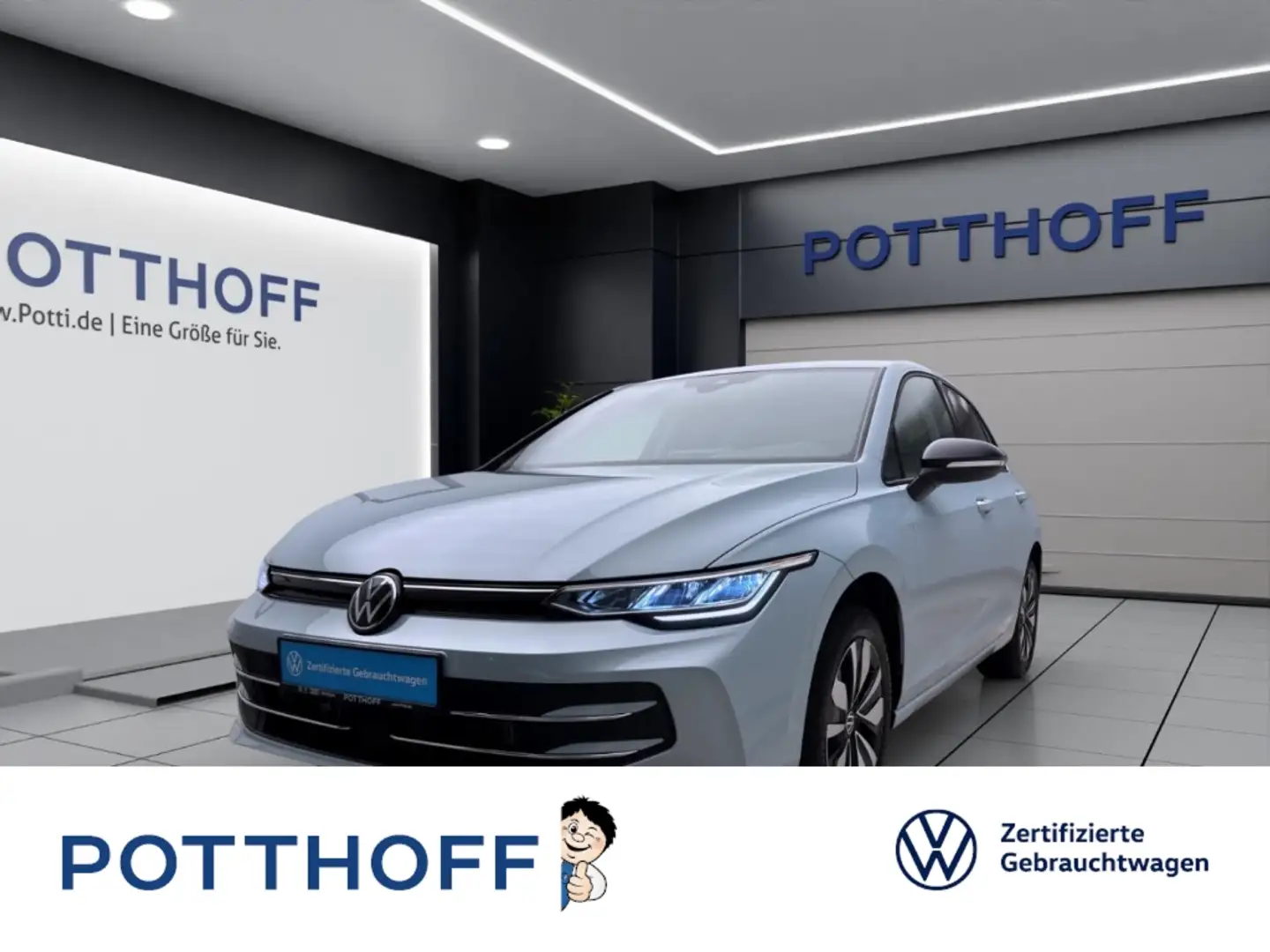 Volkswagen Golf 1.5 eTSI DSG GOAL NAVI ACC SITZHZG KAMERA Blau - 1