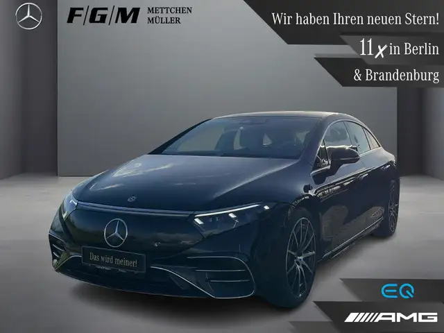Mercedes-Benz EQS 450+ AMG-Line Burm|DigiLight|HeadUp|KeyGo