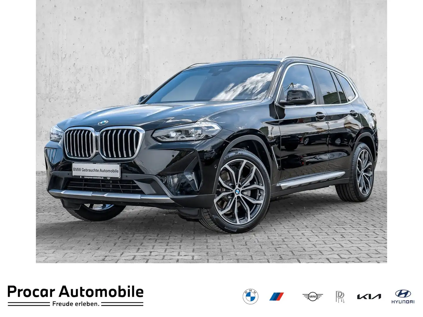 BMW X3 xDrive20d LC Prof. Standheiz. LED RFK DAB Schwarz - 1