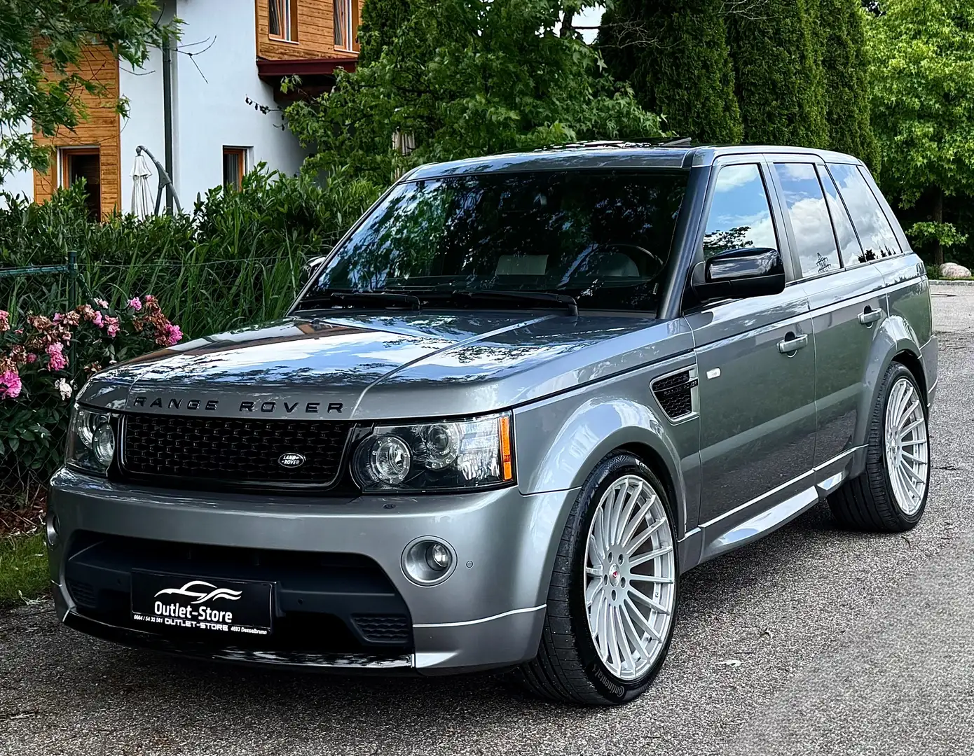 Land Rover Range Rover Sport SDV6 HSE*Luft*Navi*R-Kamera*22''Vossen*Ein_Traum* Grau - 1