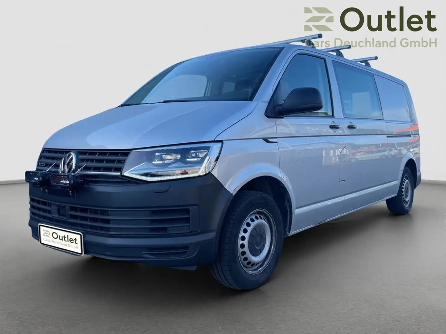 Volkswagen T6 Transporter VW T6 Transporter Kasten 2.0 TDI 4-Motion DSG Plateado - 1