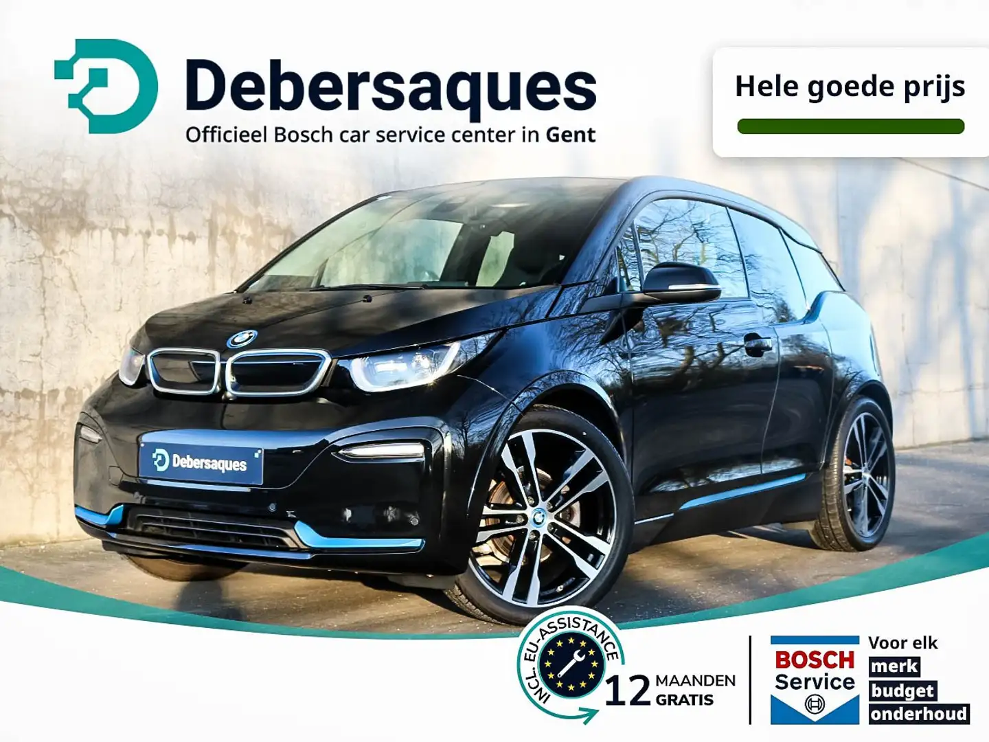 BMW i3 i3s 120Ah DAB NAVI PRO WARMTEPOMP PDC CAMERA Gris - 1