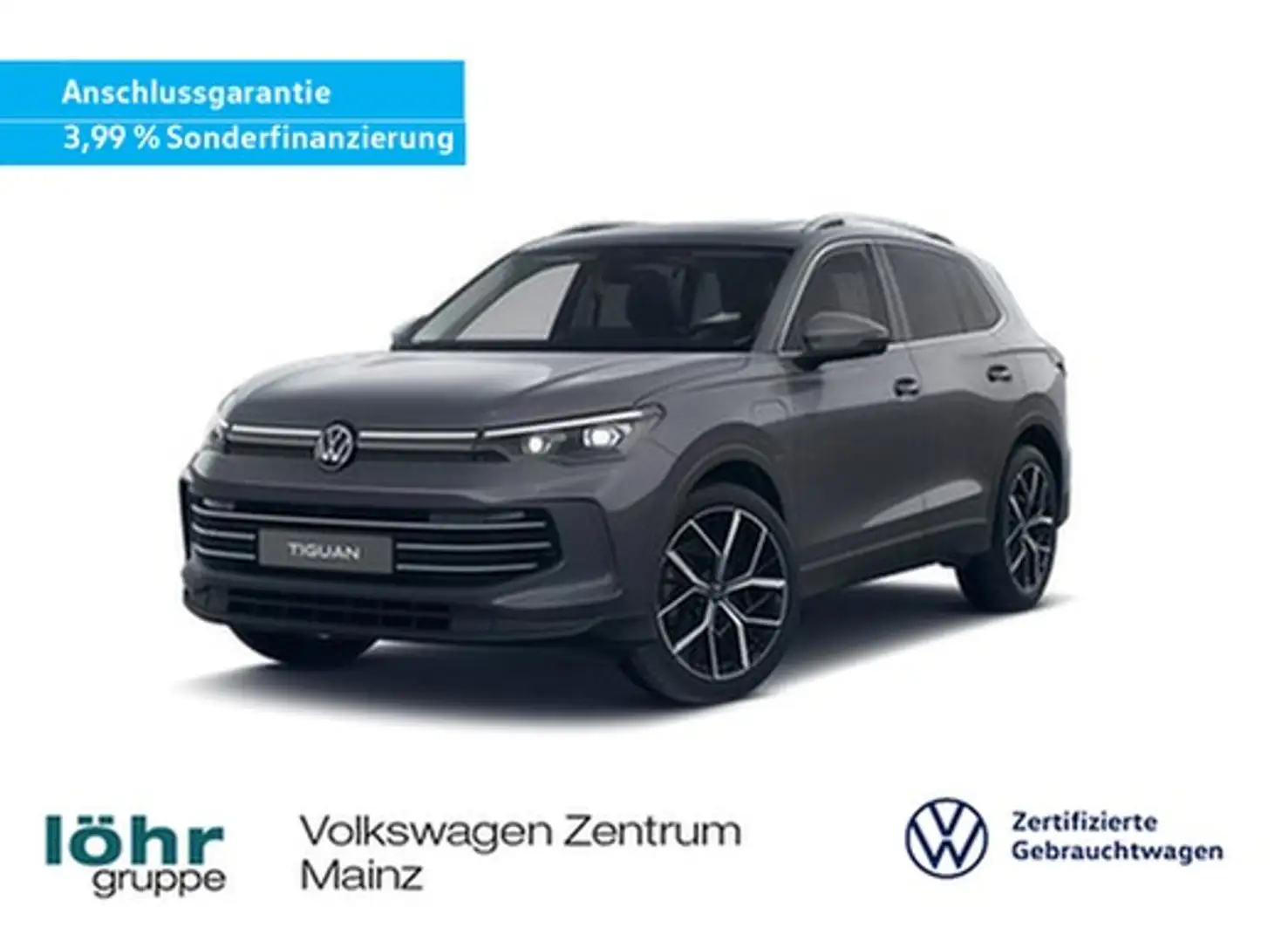 Volkswagen Tiguan 1.5 TSI DSG eHybrid Elegance *AHK* Grijs - 1