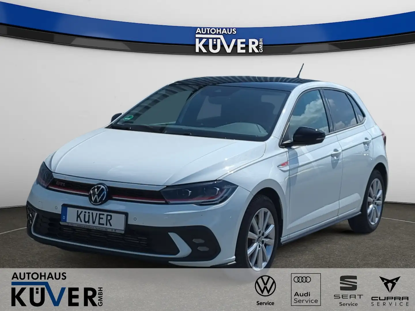 Volkswagen Polo GTI 2,0 TSI DSG Navi+ACC+Pano+IQ+18´´ Weiß - 1