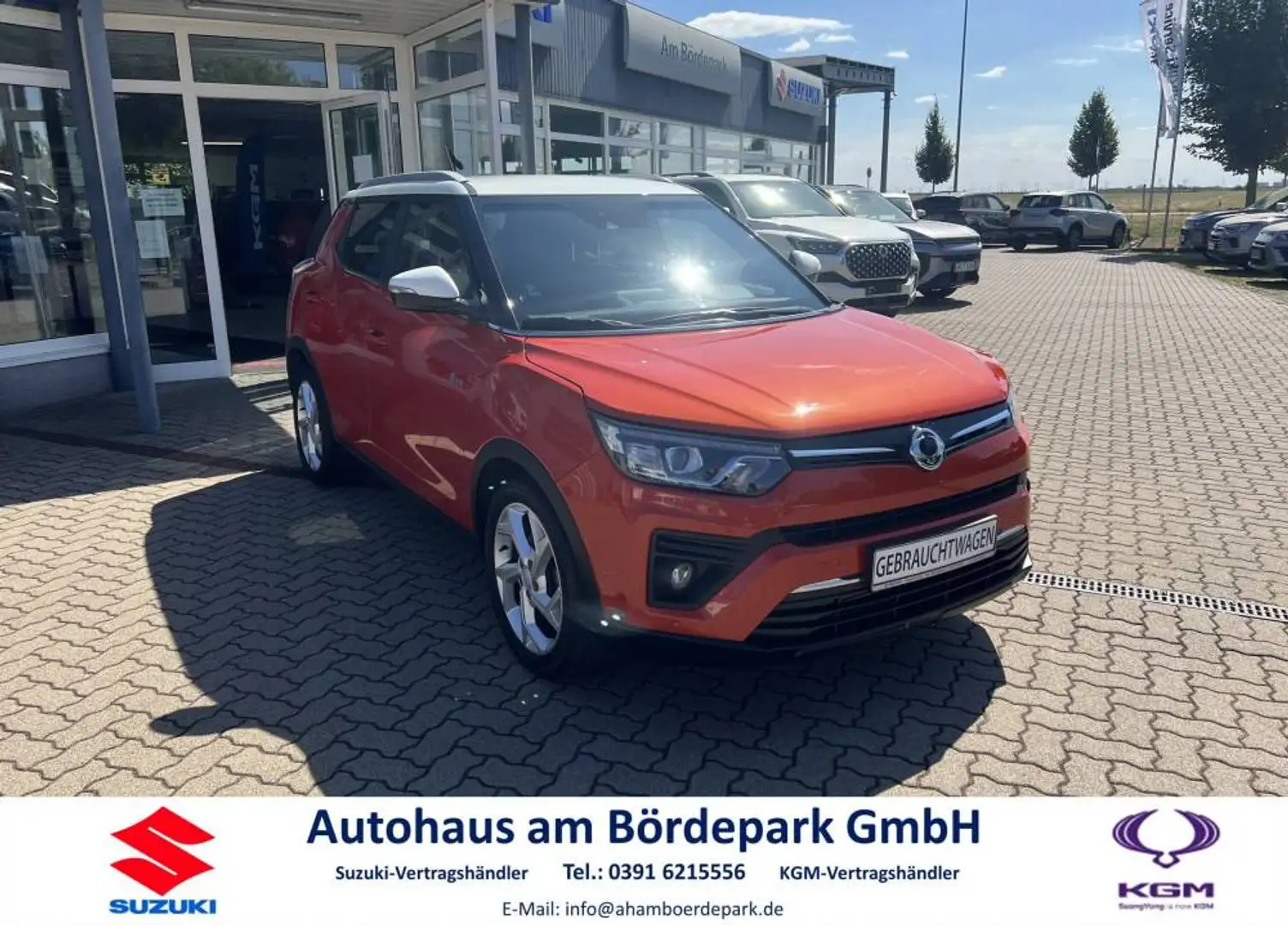 SsangYong Tivoli 1.5 Fizz Automatik Kamera Allwetter Naranja - 1