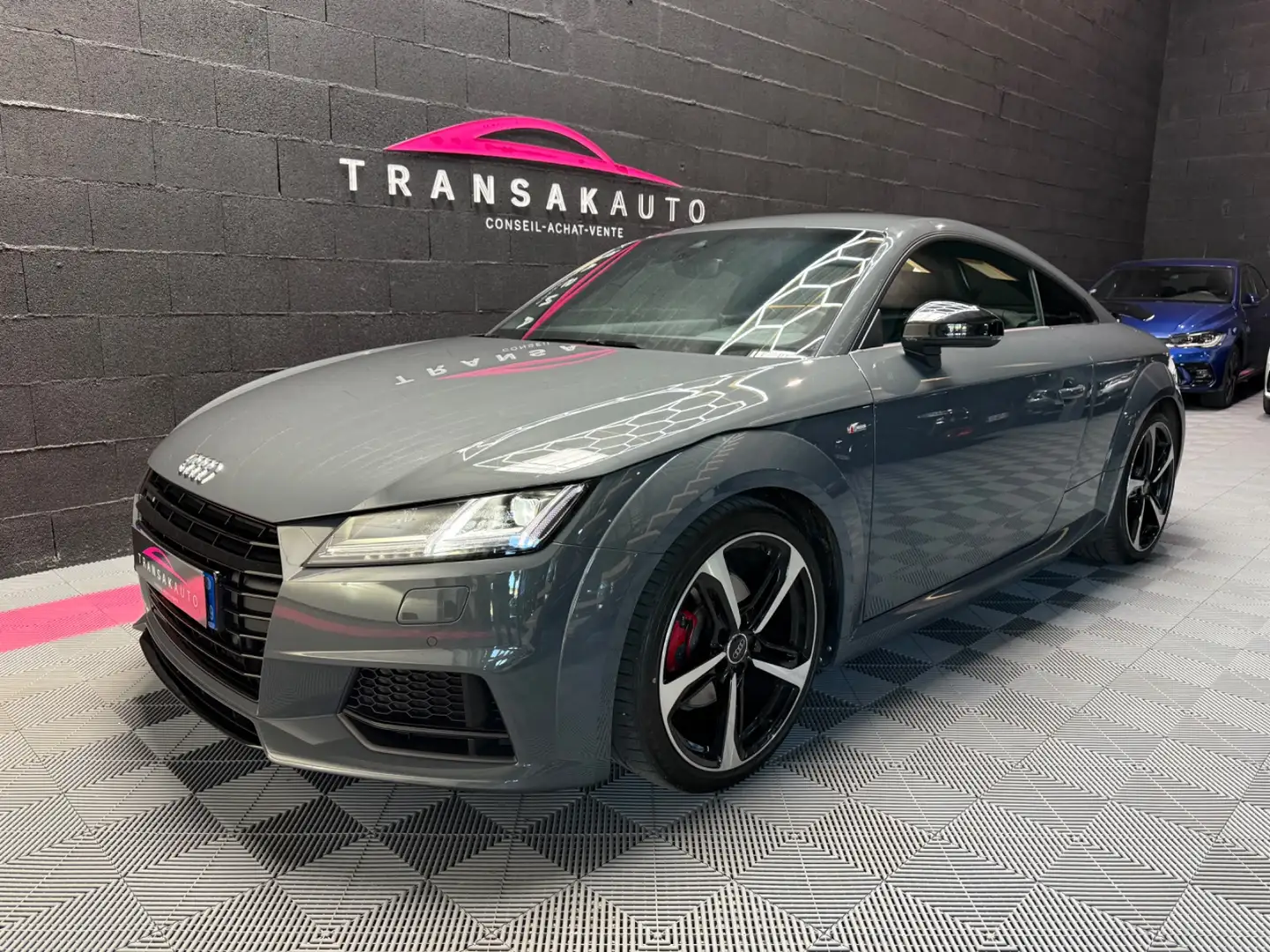 Audi Coupe S line Gris - 1