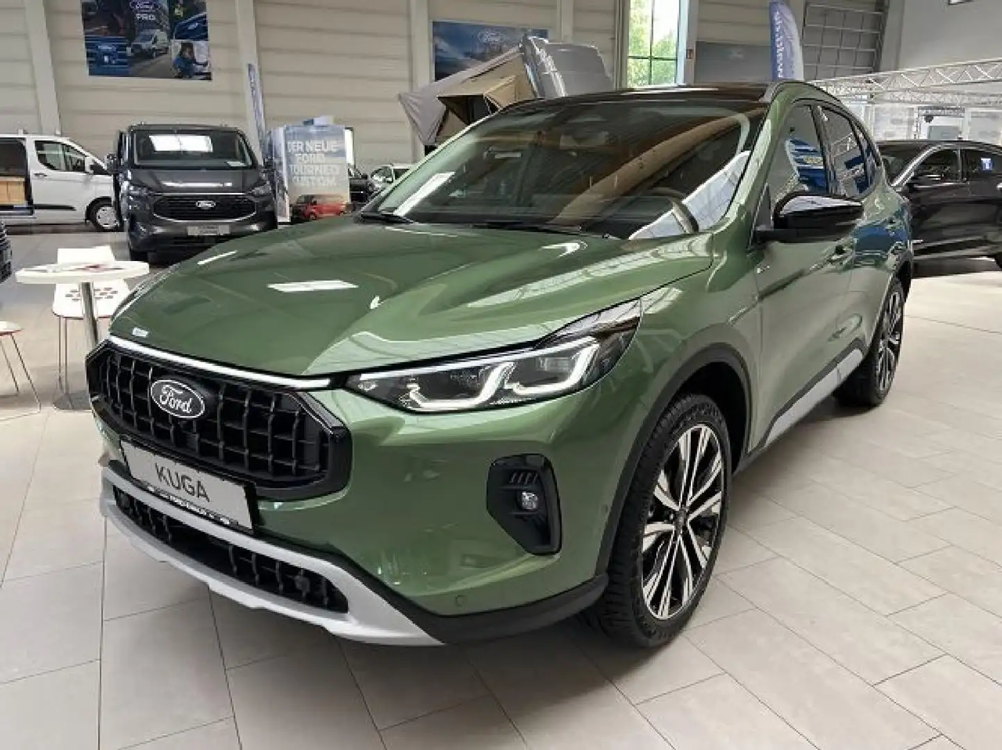 Ford Kuga Hybrid Active X Grün - 1