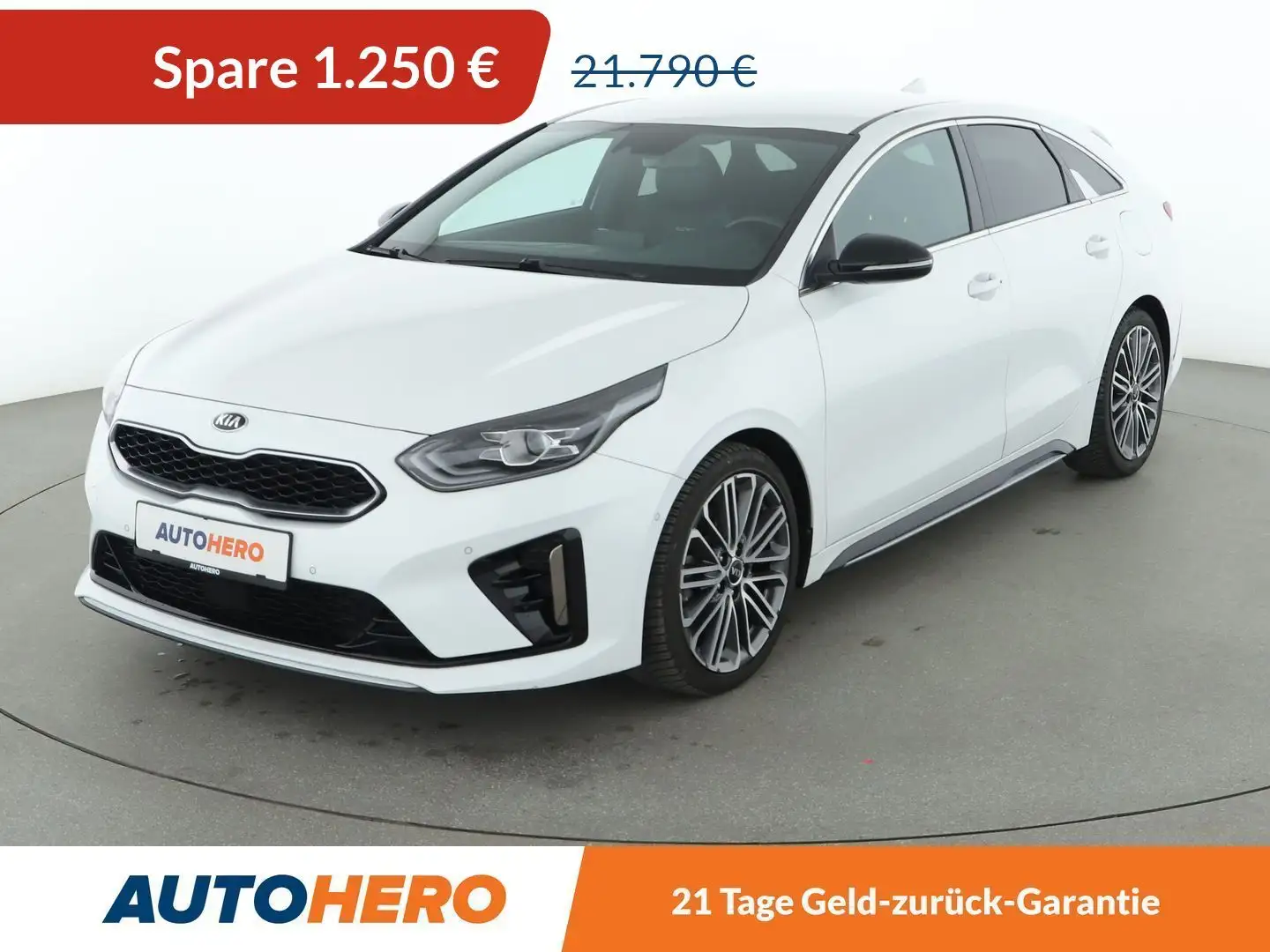 Kia ProCeed / pro_cee'd 1.4 TGDI GT Line Aut*NAVI*ACC*CAM*PDC*SHZ* Weiß - 1