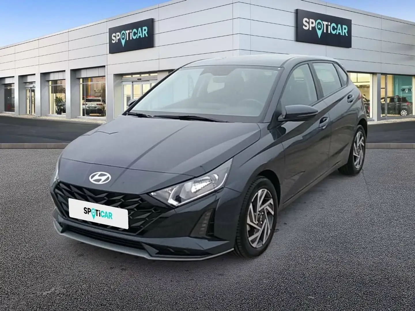 Hyundai i20 1.0 TGDI Klass 100 Gris - 1