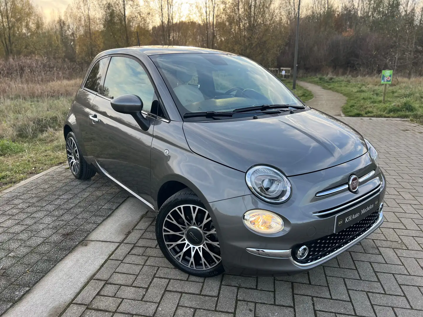 Fiat 500 STAR 1.2i AUTOMAAT PANORAMADAK CARPLAY GARANTIE Grijs - 1