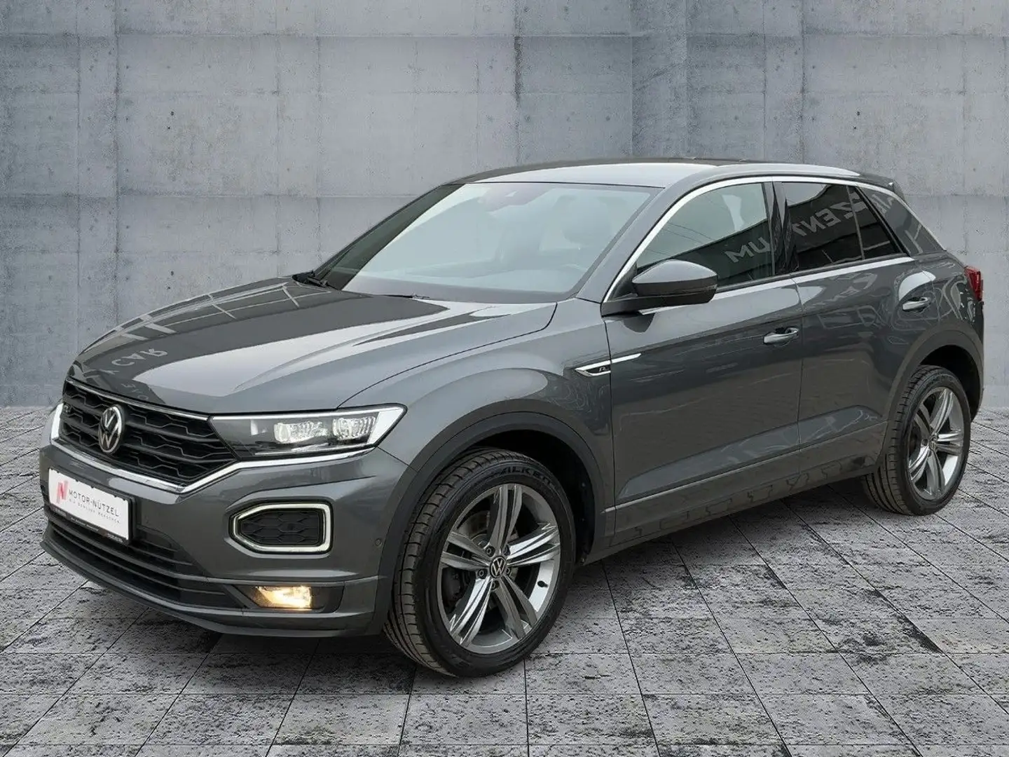 Volkswagen T-Roc 1.5 TSI R-LINE LED+NAV+ACC+SHZ+PDC+RFK+18" Grau - 2