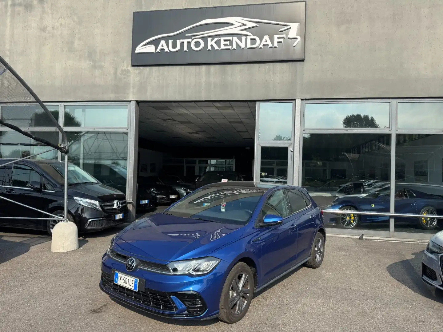 Volkswagen Polo 1.0 TSI R-Line ***Neopatentati*** Blauw - 1