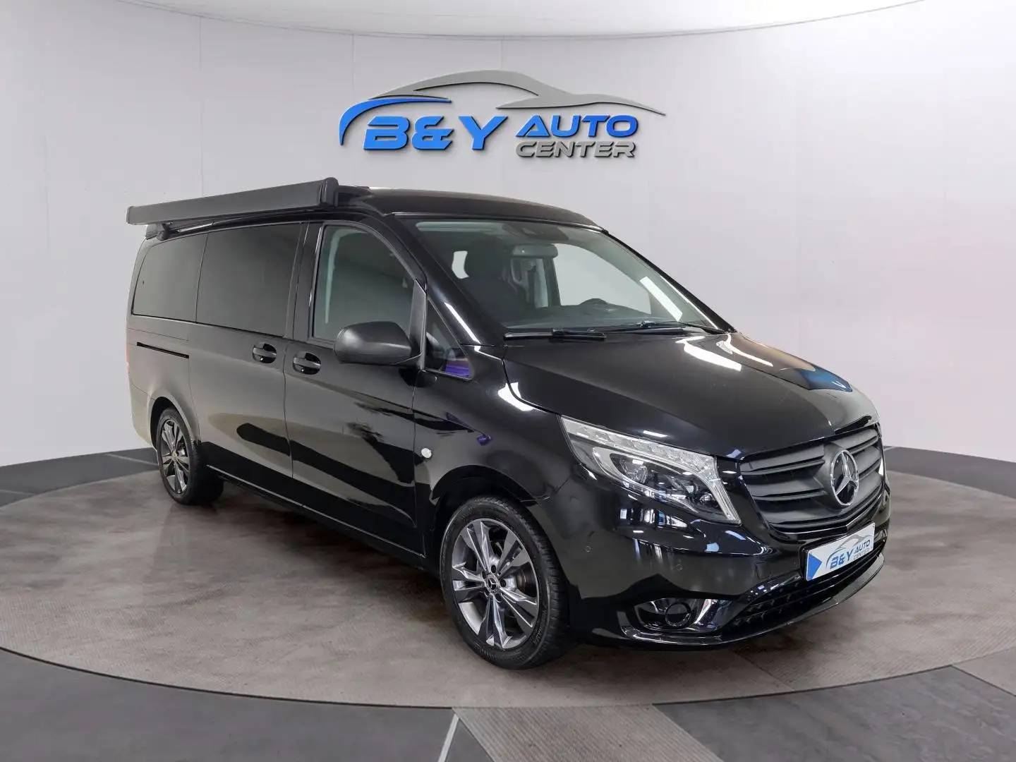 Mercedes-Benz Marco Polo 220d HORIZON Automaat 7-zitplaatsen BTW AFTREKBAAR Zwart - 1