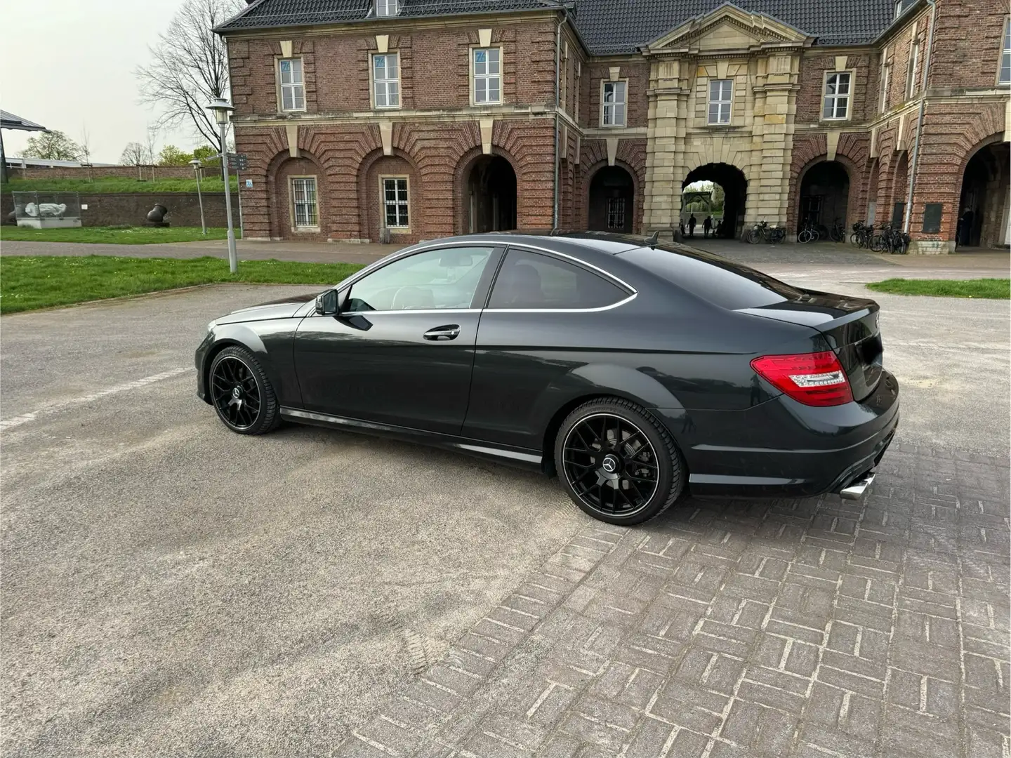 Mercedes-Benz C 350 W204 C350 Coupe AMG Line Siyah - 1