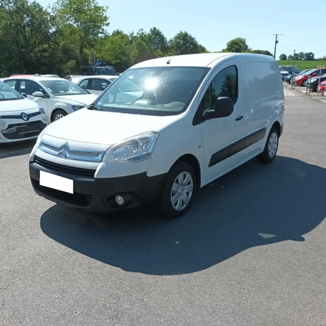 Citroen Berlingo 625KG HDI90 CLUB Blanc - 1