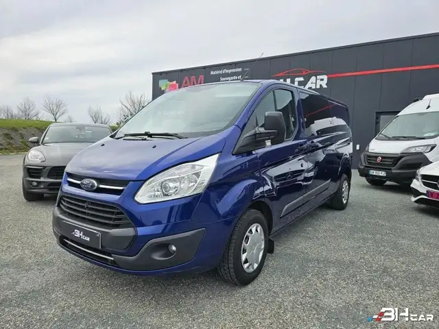 Ford Transit Custom Vu FOURGON 290 2.0 TDCI 130 L2H1 PL-TN LONG TREND BUSINESS