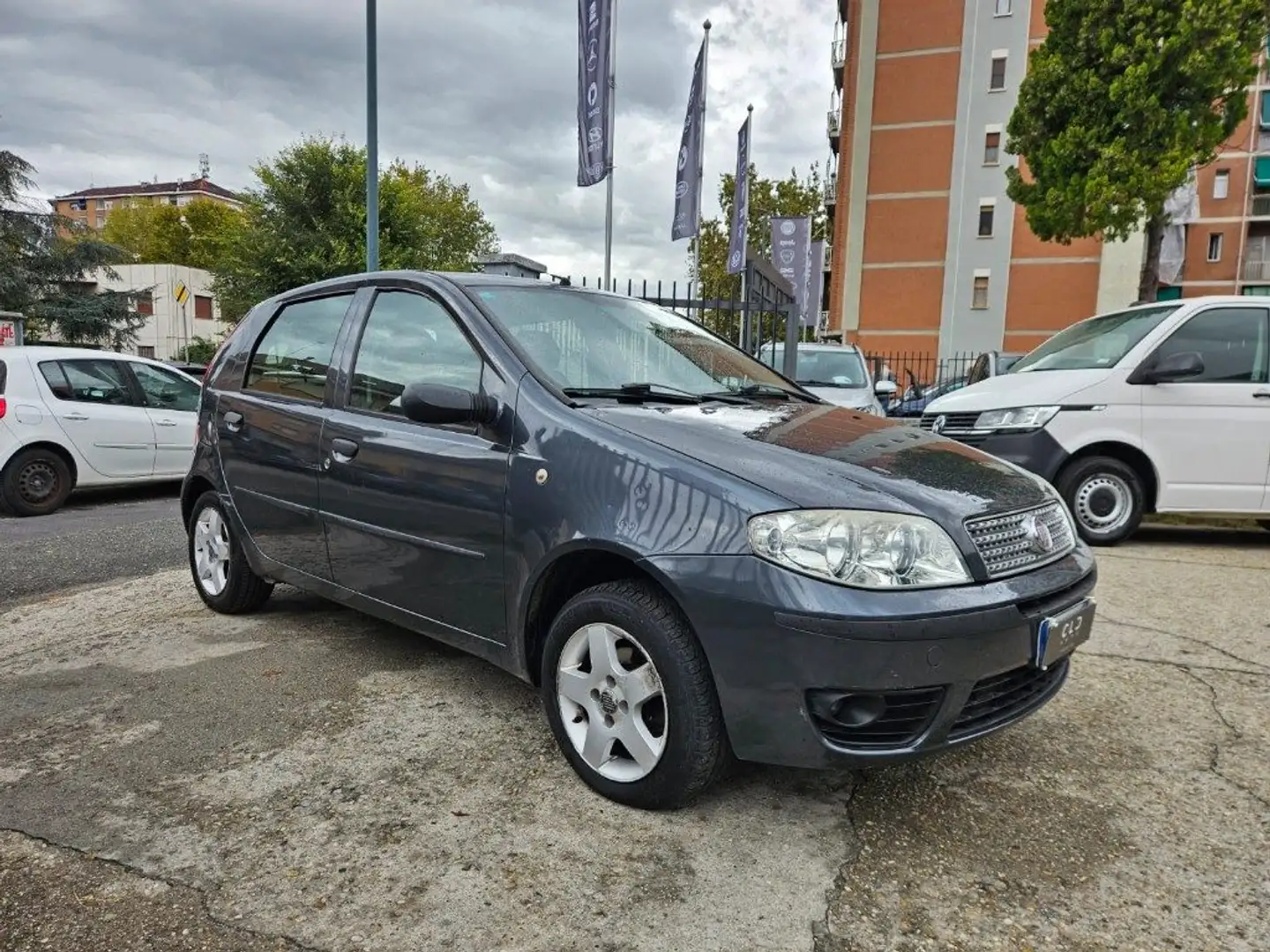 Fiat Punto Classic 1.2 5 porte Natural Power Active Grigio - 2