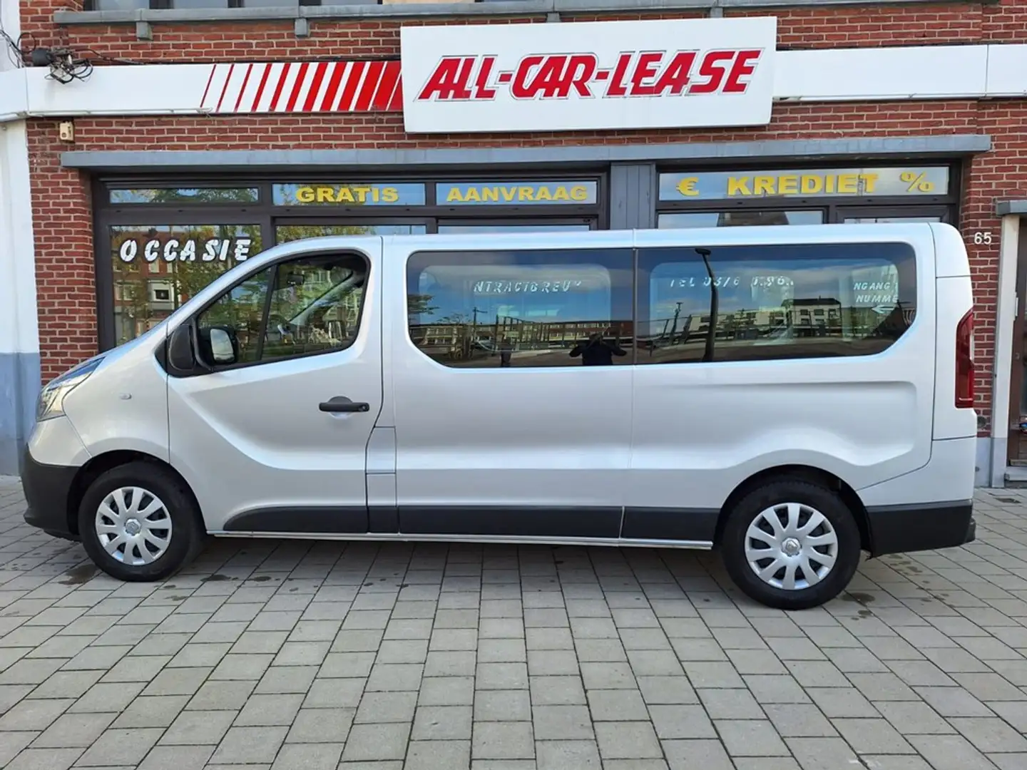 Renault Trafic 9Pl / H1L2 /Grand passenger / Airco / GPS / Cruise Argent - 1