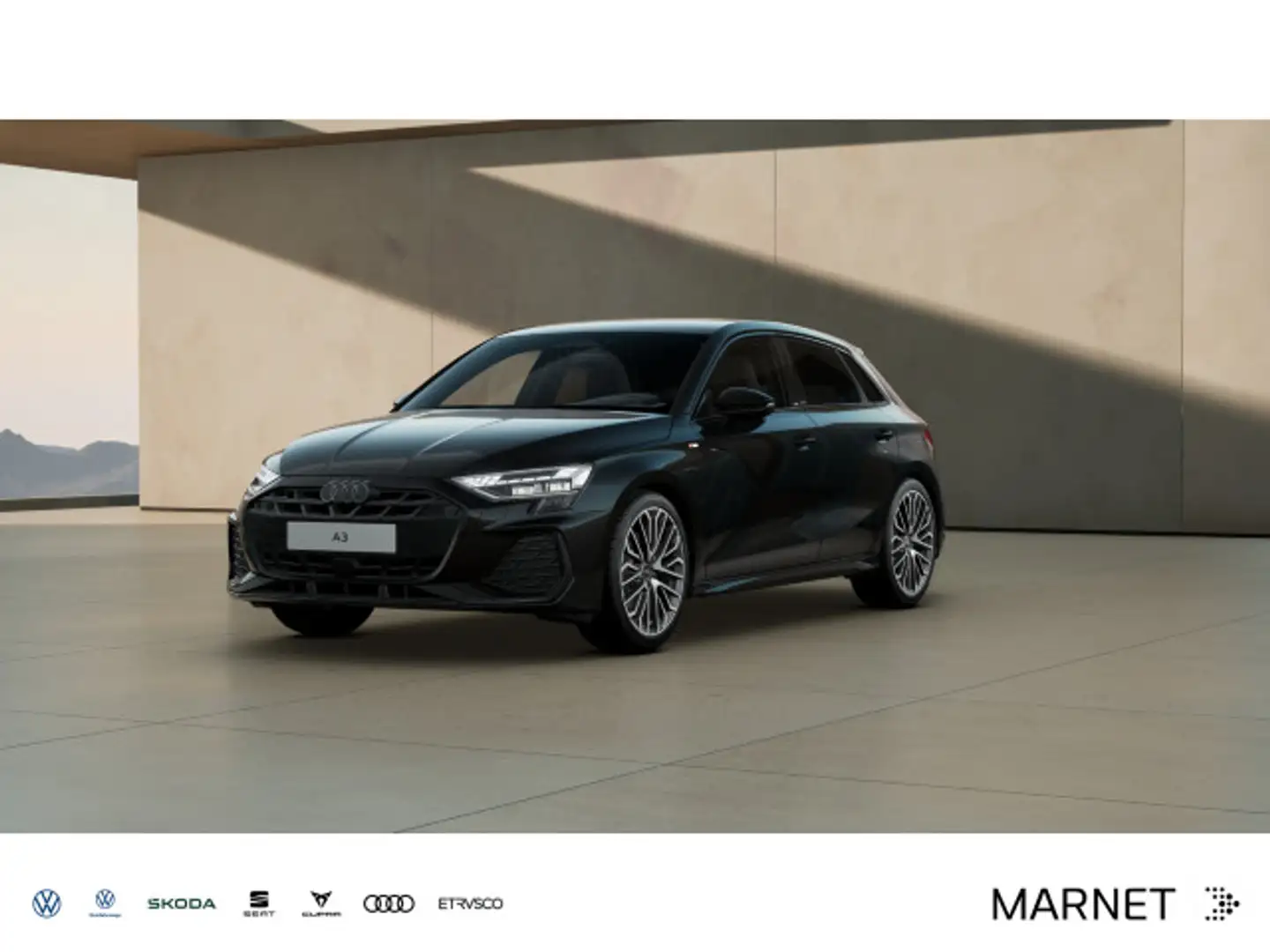 Audi A3 S line TFSI 110 kW S t ronic Noir - 1