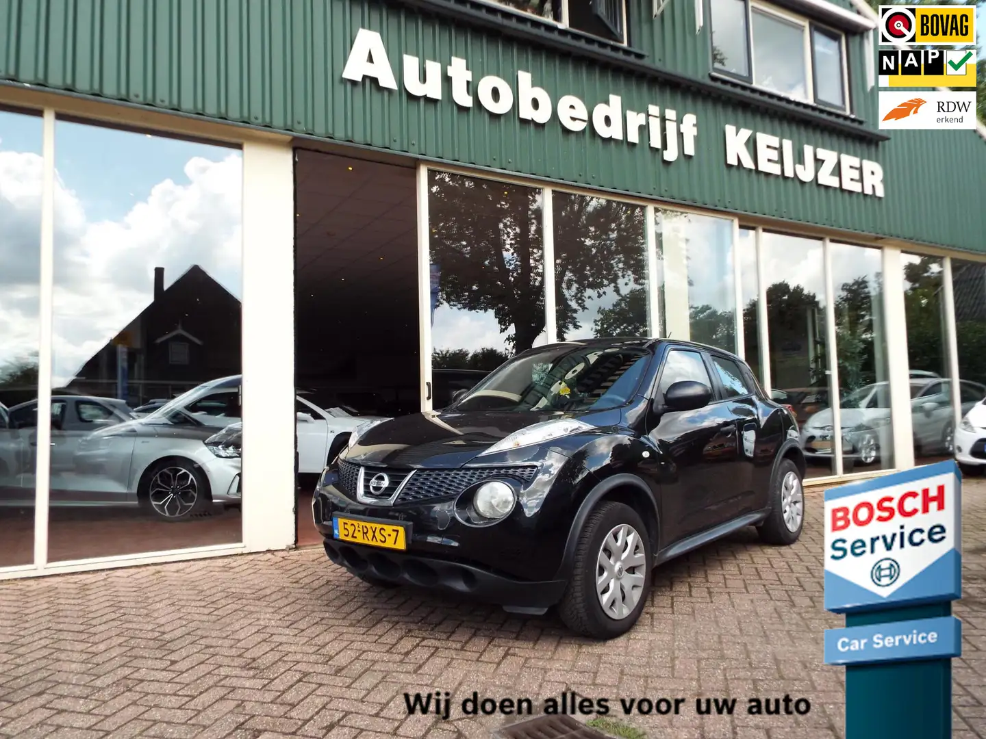 Nissan Juke 1.6 Visia Eco AIRCO-APK Noir - 1