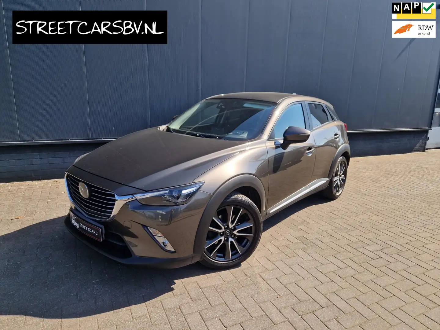 Mazda CX-3 1.5 SkyActiv-D 105 GT-M /Org NL /Leer /HUD Hnědá - 1