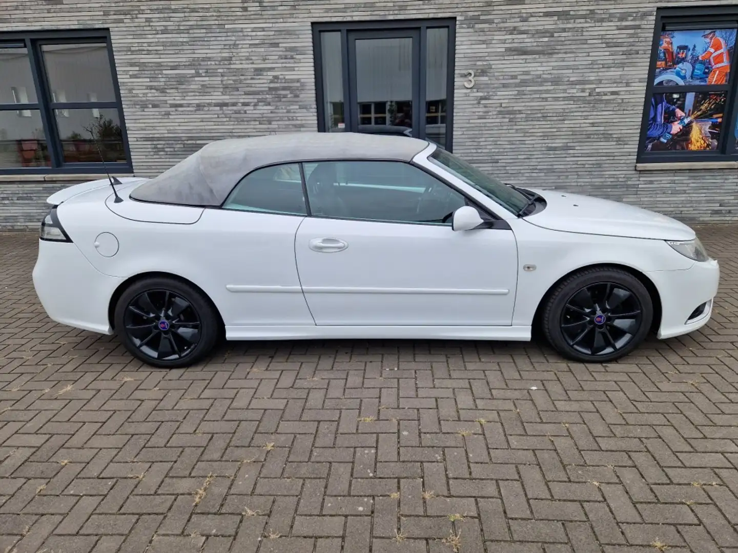 Saab 9-3 Sport Cabrio Aero V6 Wit - 2