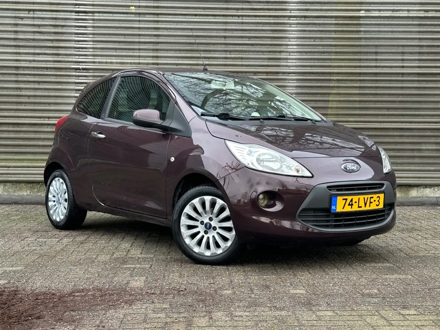Ford Ka/Ka+ 1.2 TITANIUM X AIRCO/LM VELGEN !! Braun - 2