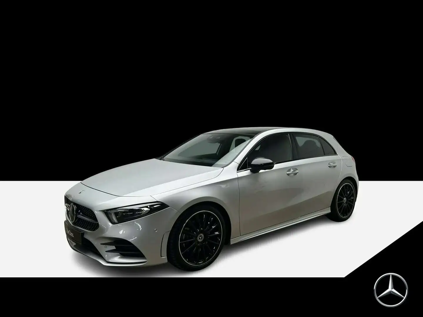 Mercedes-Benz A 220 A 220 d  AMG Line Navi/Pano.-Dach/Distronic/Autom. Ezüst - 1