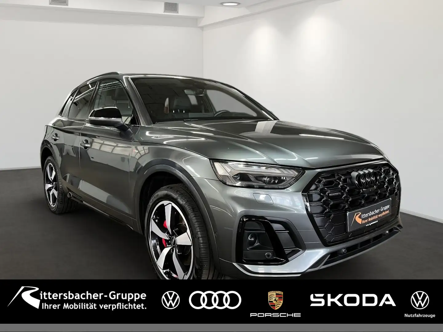 Audi Q5 50 TDI quattro s-line Busi+ParkenPaket AHK PA Grau - 1