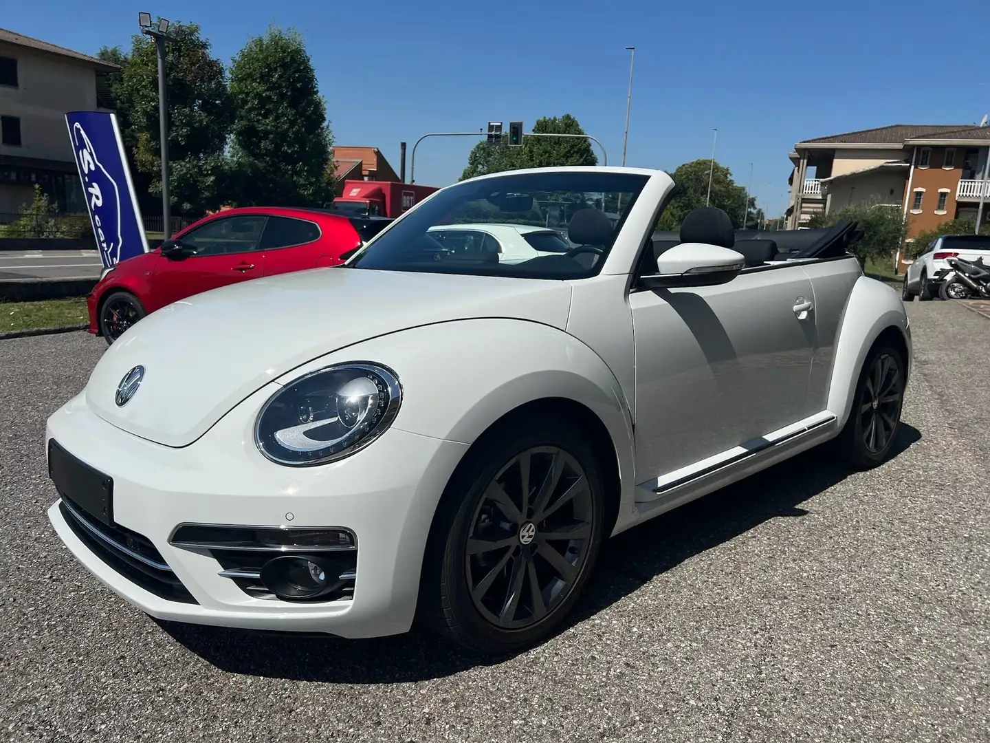 Volkswagen Maggiolino Maggiolino Cabrio 1.4 tsi Sport dsg FULL OPTIONAL Wit - 1