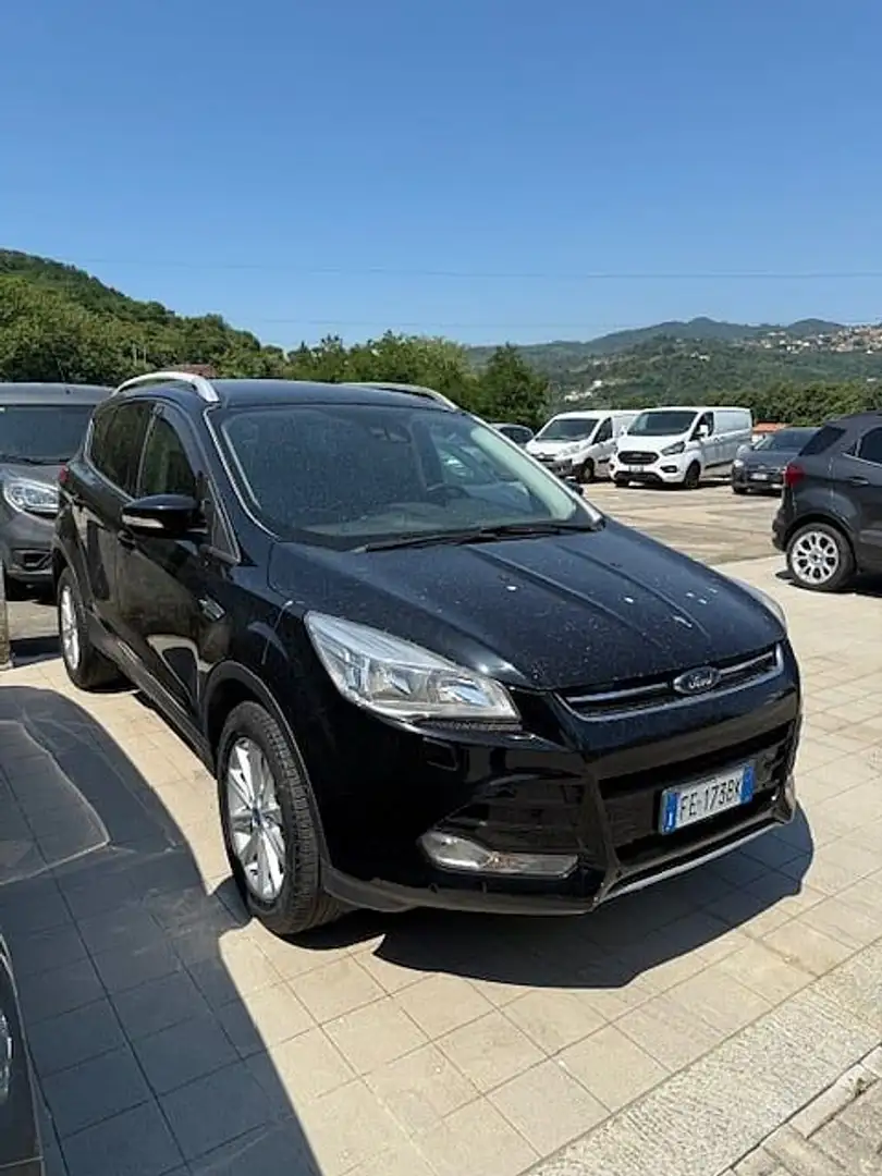 Ford Kuga 2ª serie 2.0 TDCI 150 CV S&S 4WD Titanium Nero - 1