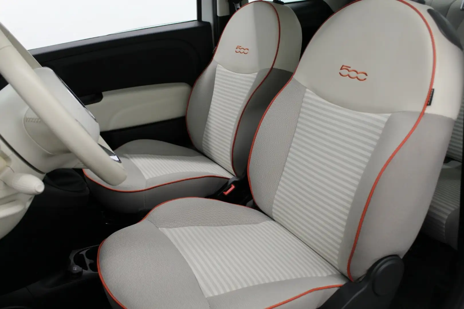 Fiat 500 Anniversario 105 Klimaauto+Panorama+Apple+PDC+16J! Weiß - 2