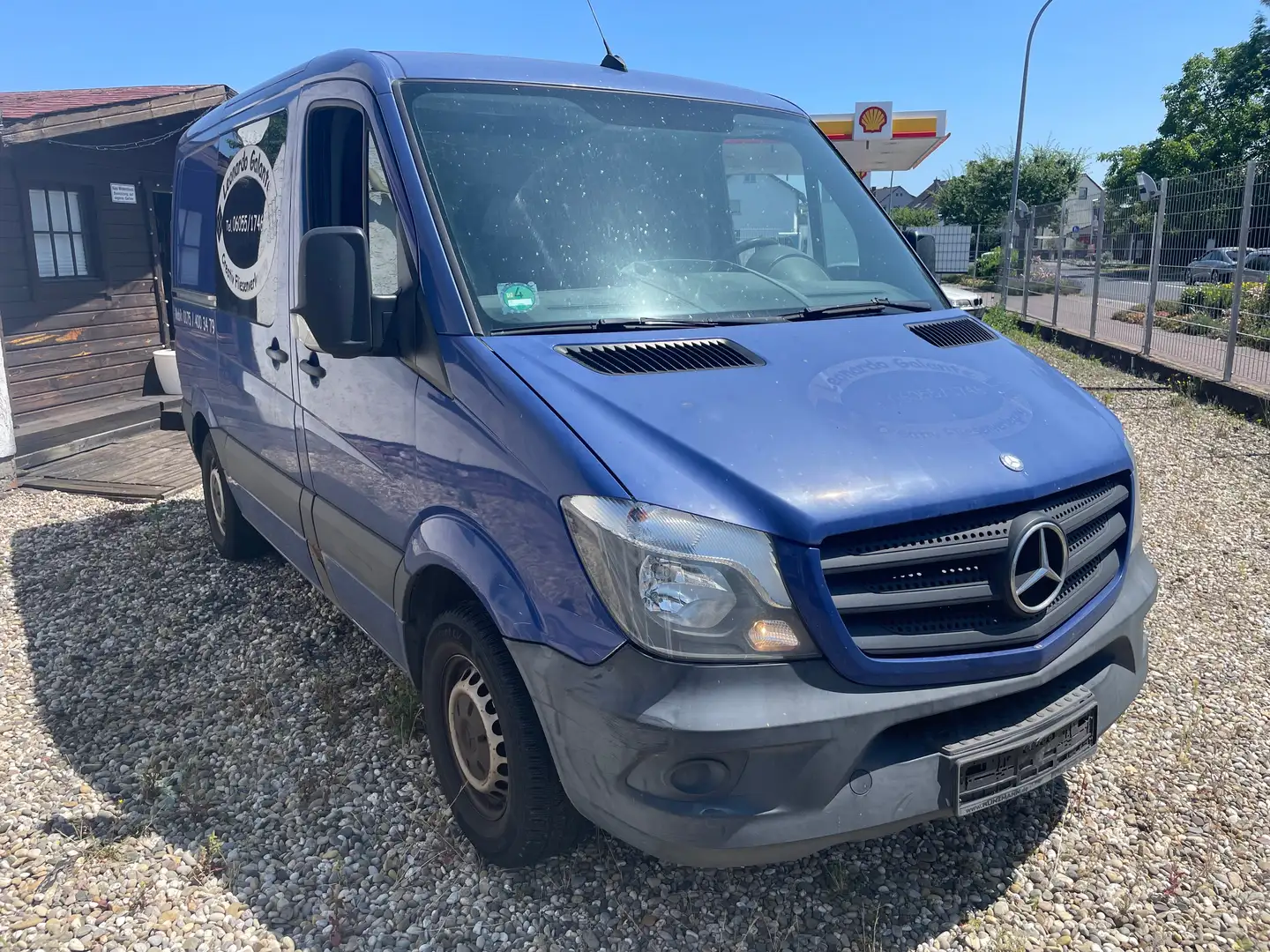 Mercedes-Benz Sprinter L1H1*Klima*El.FH*TÜV*AHK*Servo* Blau - 1