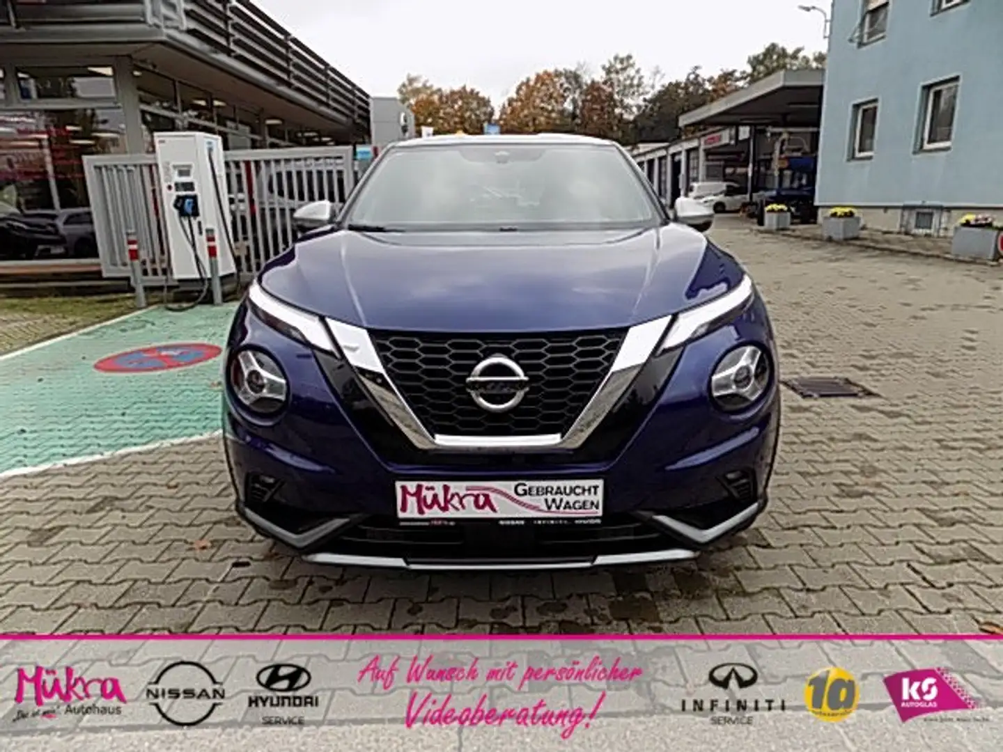 Nissan Juke N-Design 1.0 DIG-T 117PS AT Bose Navi WP Navi Blau - 2