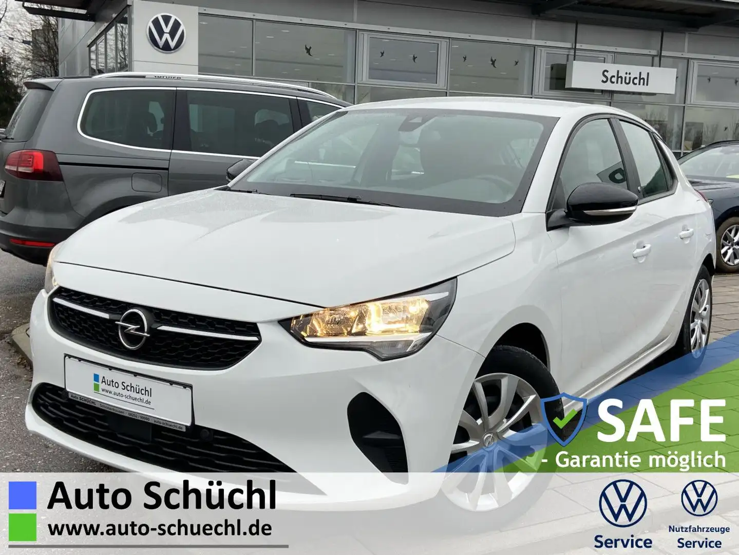 Opel Corsa -e EDITION CCS+ON-BOARD-3-PHASIG+KAMERA+SH Weiß - 1