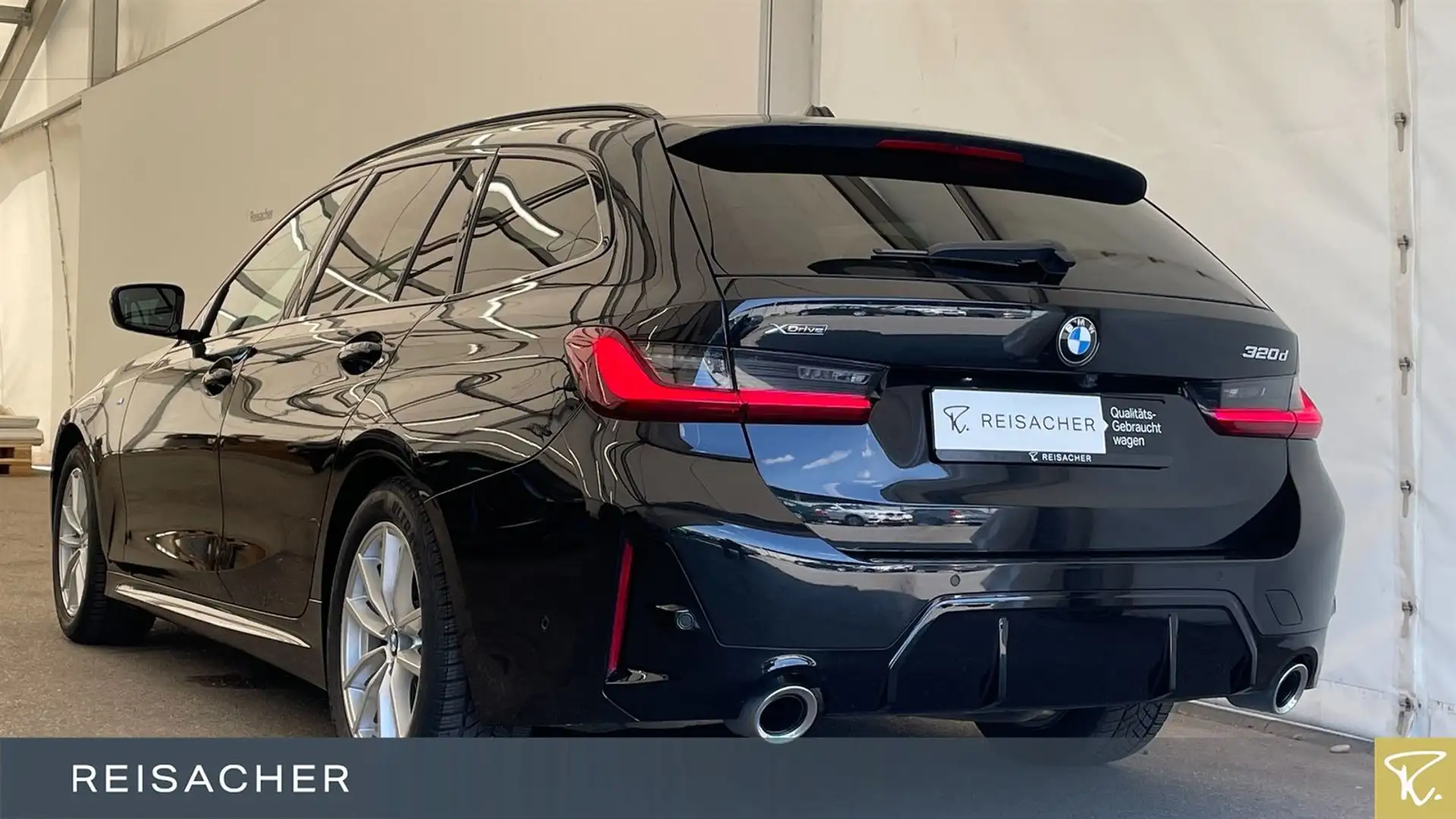 BMW 320 d xDrive Tour M-Sport LCPro HUD ACC RFK PDC Schwarz - 2