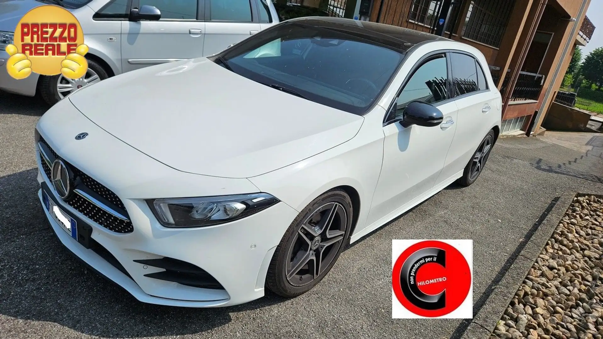 Mercedes-Benz A 180 Classe A - W177 2018 d Premium auto TETTO KEYLESS Blanco - 1