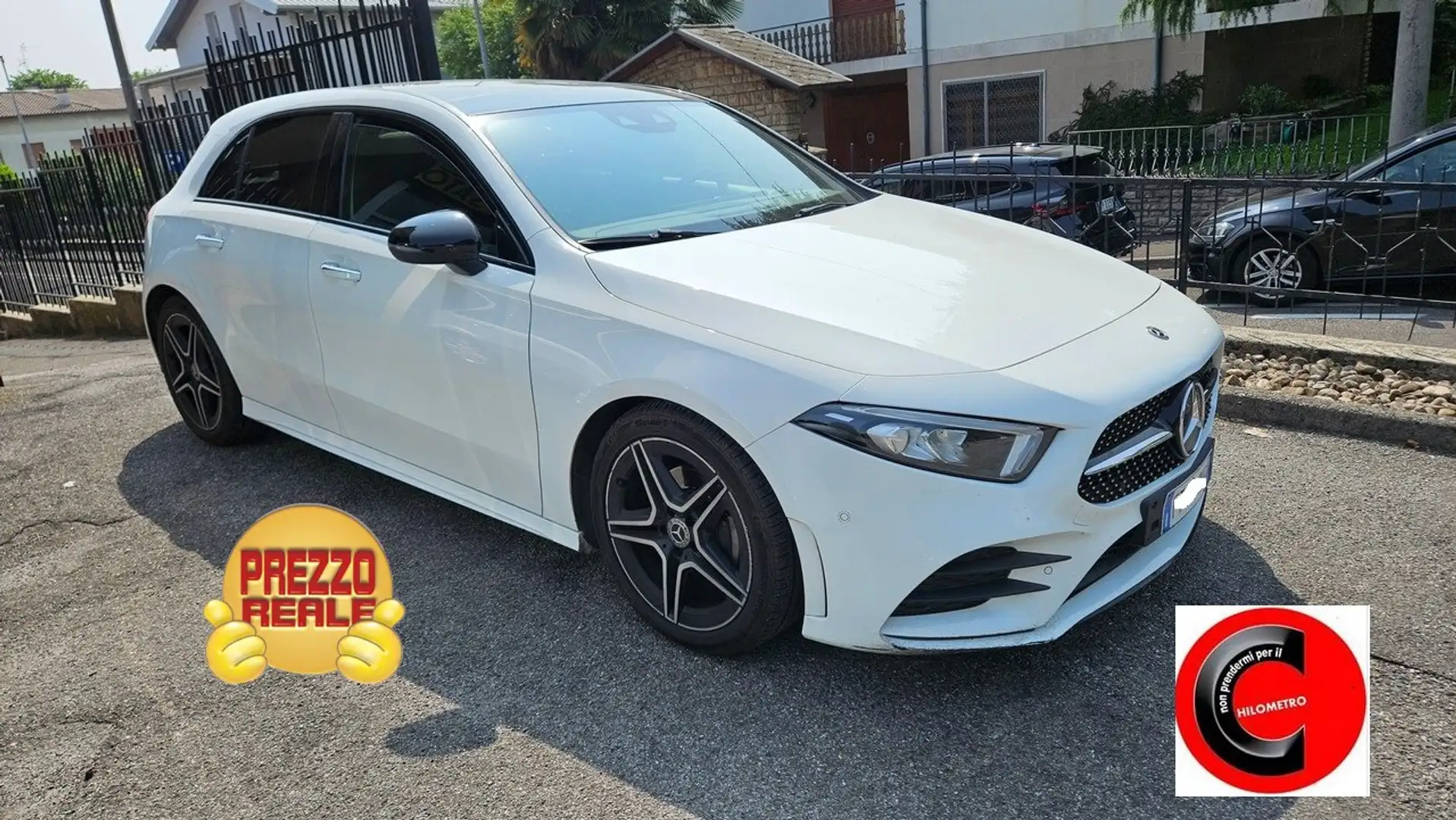 Mercedes-Benz A 180 Classe A - W177 2018 d Premium auto TETTO KEYLESS Blanco - 2